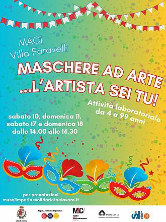 Diventa un artista e crea la tua maschera ad arte con la tecnica del collage!